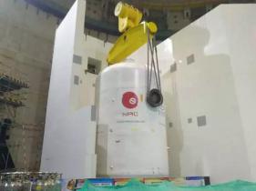 福清核電“華龍一號(hào)”首堆示范工程三臺(tái)蒸汽發(fā)生器全部就位