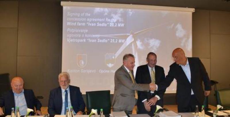 與Suzlon簽署特許經(jīng)營(yíng)協(xié)議，建設(shè)25.2兆瓦風(fēng)電場(chǎng)