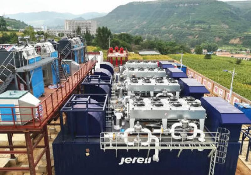 杰瑞分布能源助力國(guó)內(nèi)首個(gè)單井高低濃度瓦斯發(fā)電項(xiàng)目