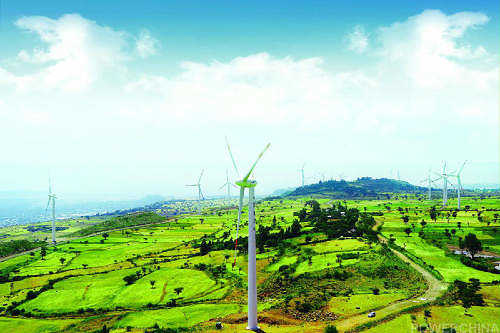 中國(guó)電建：埃塞俄比亞阿達(dá)瑪風(fēng)電場(chǎng)