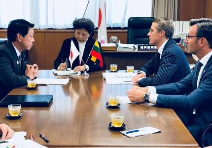 能源部長訪問東京的重點：可再生能源，Ignalina核電廠退役和能源安全