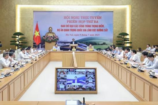 越南總理：8月啟動(dòng)南北高鐵與老街-河內(nèi)-海防鐵路項(xiàng)目征地清理工作