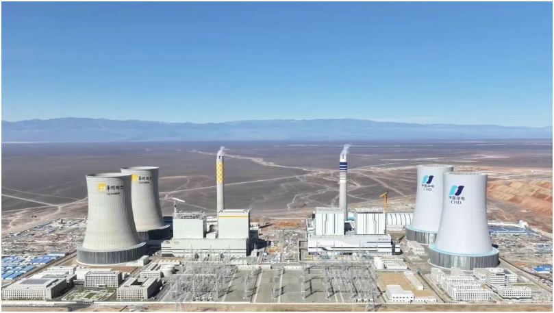 我國(guó)首個(gè)“沙戈荒”新能源外送基地配套4×100萬(wàn)千瓦煤電項(xiàng)目投產(chǎn)發(fā)電