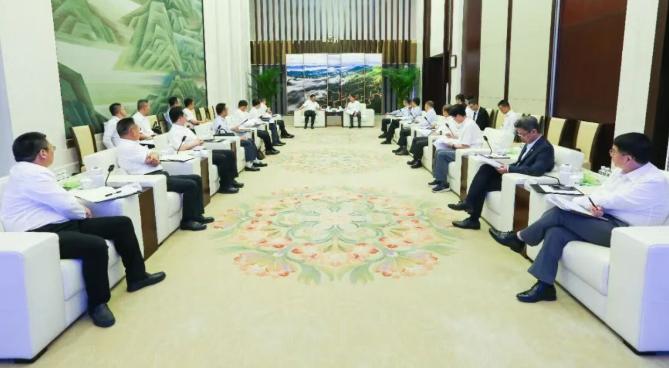 國家電投集團(tuán)與中國鐵建座談