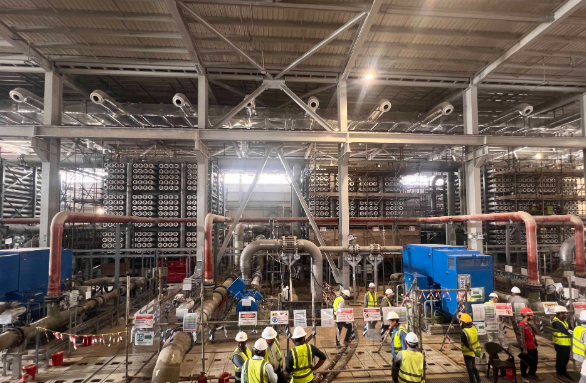 沙特賈富拉海水淡化項(xiàng)目順利實(shí)現(xiàn)首次產(chǎn)水