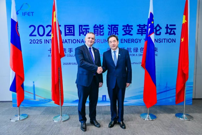 國家能源局主要負(fù)責(zé)人會見斯洛文尼亞環(huán)境、氣候和能源部部長